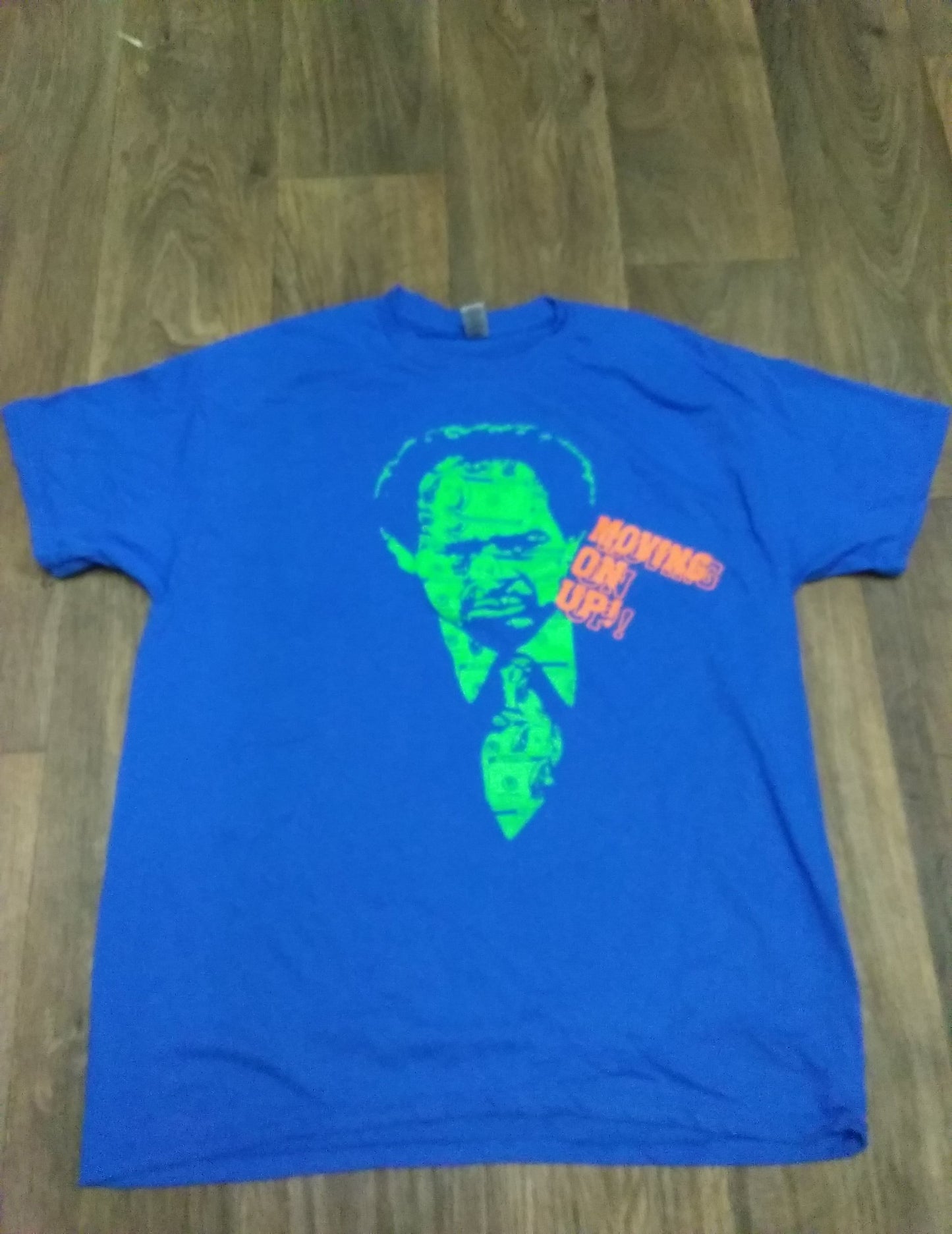 GEORGE JEFFERSON MOVIN ON UP MONEY T SHIRT