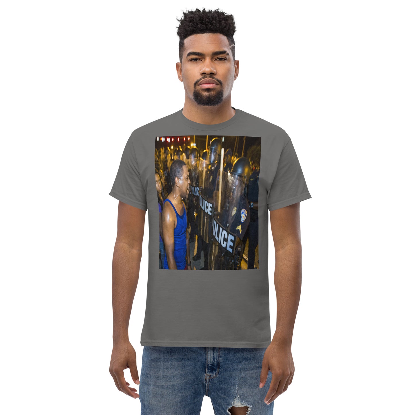 Protest Against Police Abuse And Injustice Lives Matters T Shirt