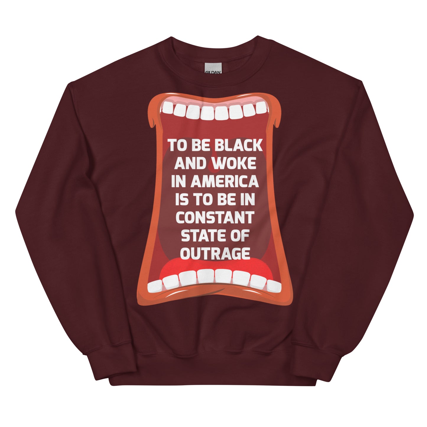 Black And Woke Sweat Shirt